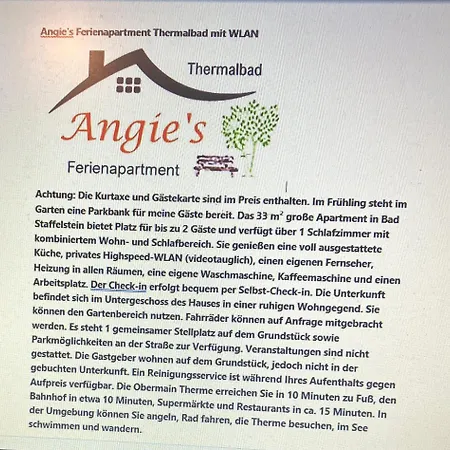 Angie's Ferienapartment Thermalbad