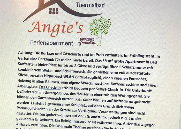 Angie's Ferienapartment Thermalbad Apartment